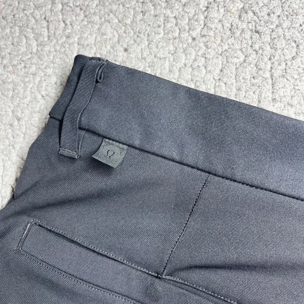 Lululemon Commission Pant Slim Warpstreme 34 Dark Gray Technical Chino 6190